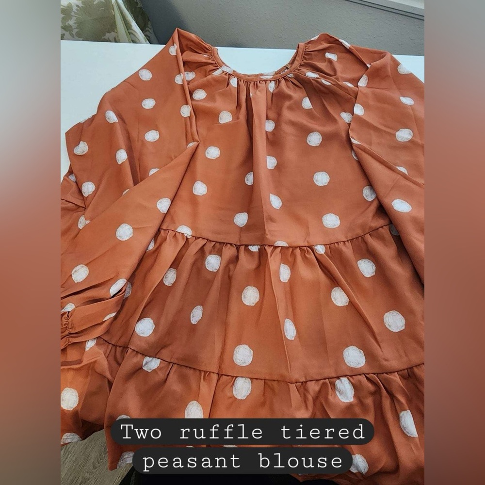 2XL Women’s Ruffled Blouse